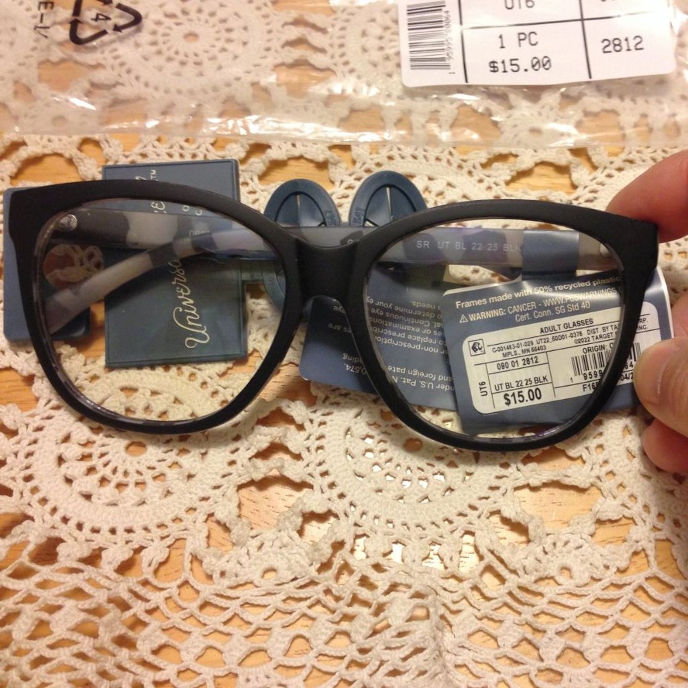 Blue Light Filtering Glasses, #2812, Universal Thread